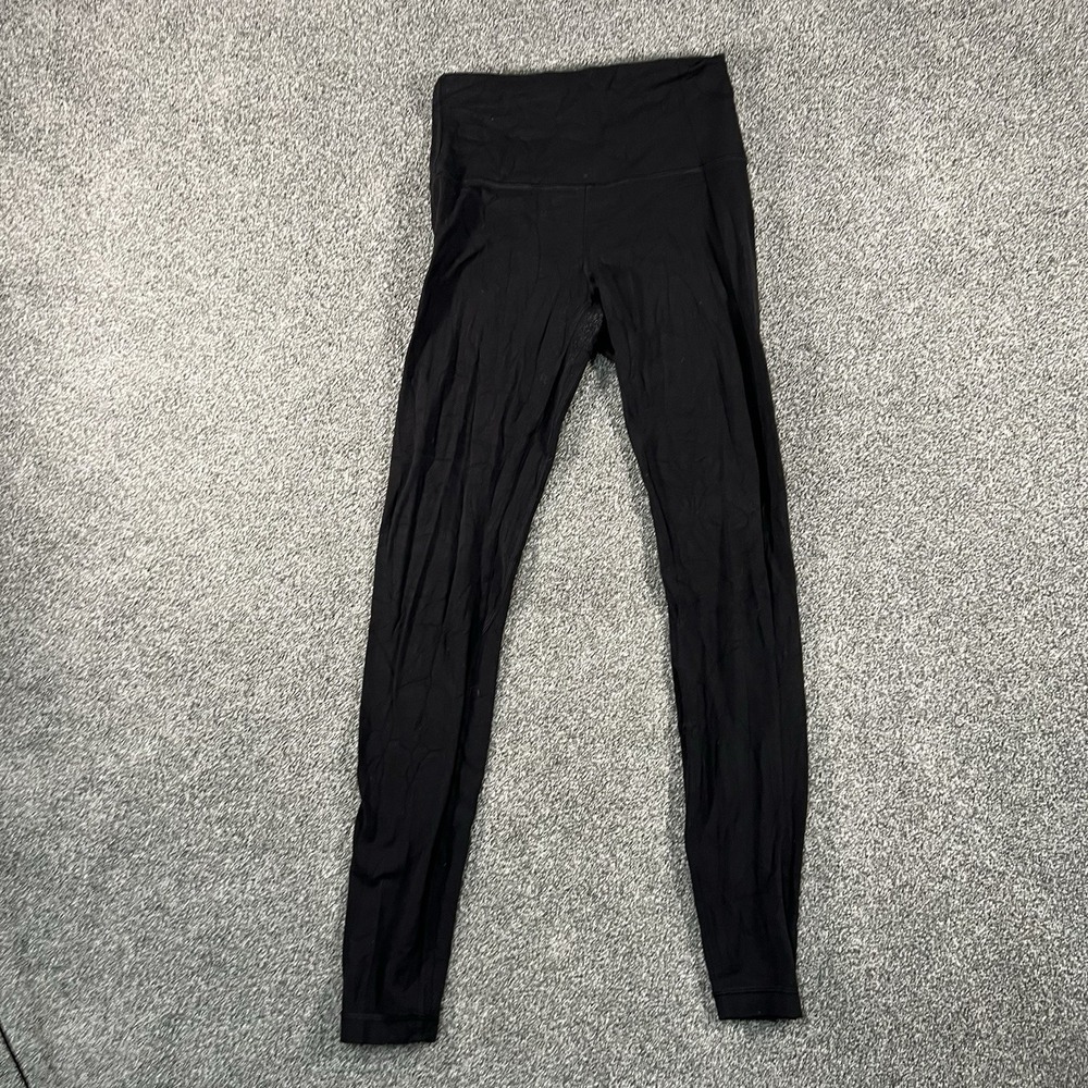 Lululemon Women’s Size 6 Black High Rise Full Length Leggings Yoga Pants